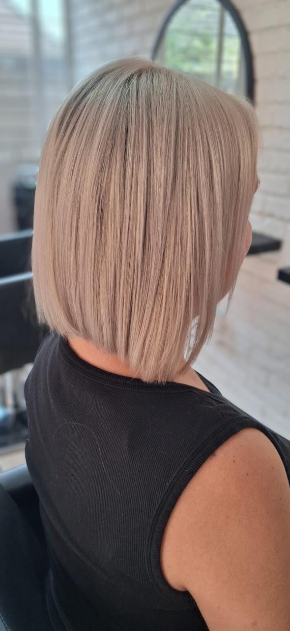 Hair colour transformation at Bliss Beauty Studio